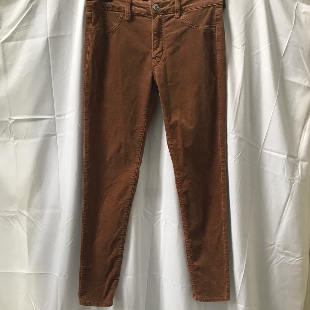 Velvet Burnt Orange American Eagle Jeans